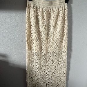 Beige skirt